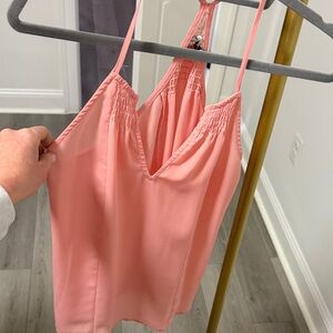 Joy Joy Pink Sleeveless Blouse